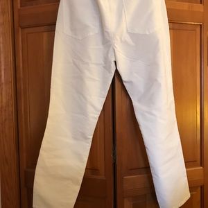 Peter Millar women’s white light corduroy pants